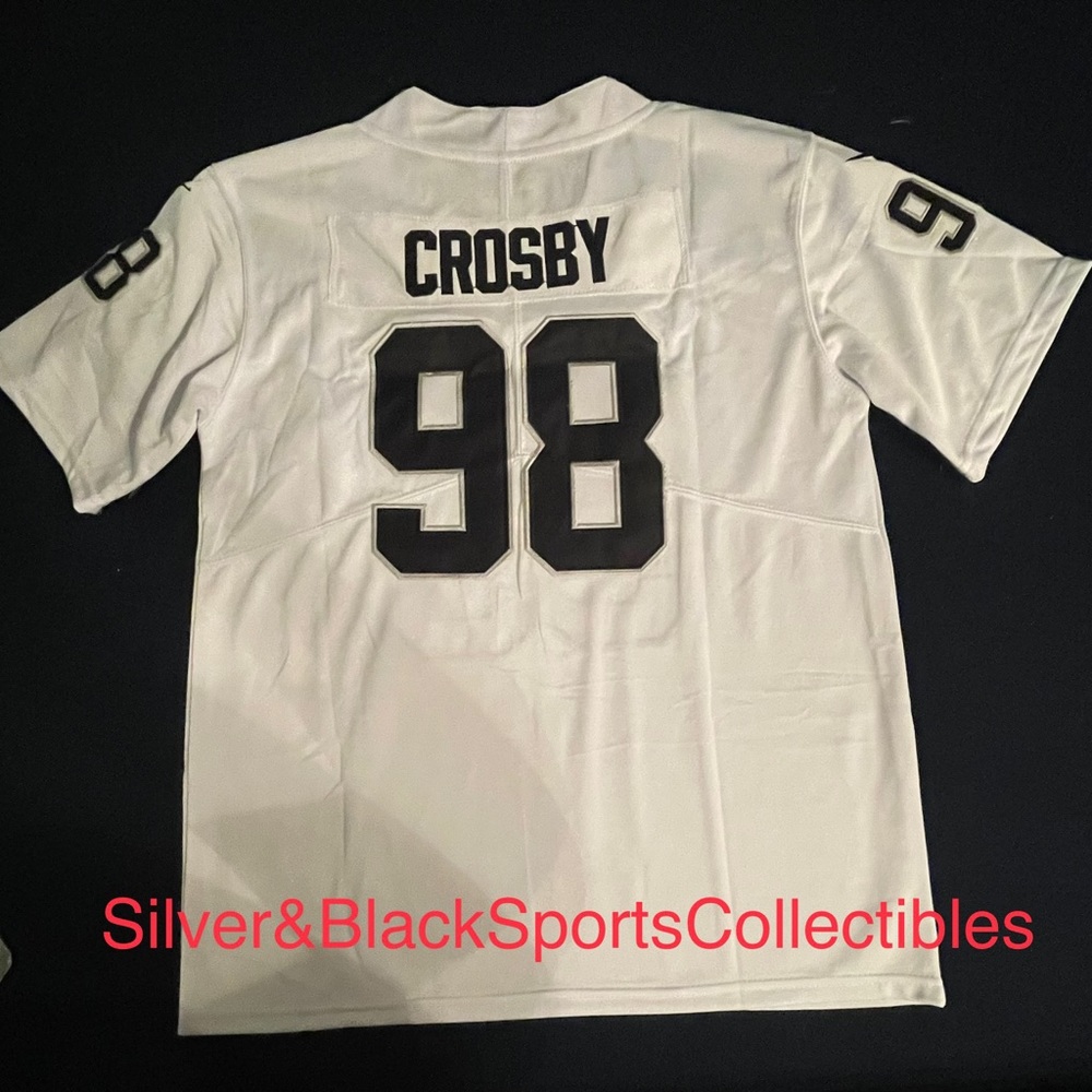 YOUTH LAS VEGAS RAIDERS STITCHED JERSEYS - SHIP SAME DAY!! Sizes Small,Med,Large